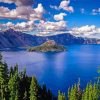 Crater Lake Oregon Diamond Paintings