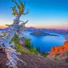 Crater Lake View Diamond Paintings