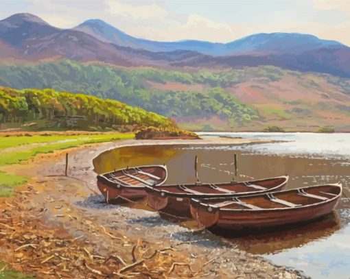 Crummock Lake District Cumbria Diamond Paintings