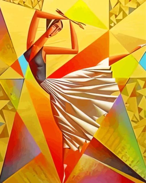 Cubism Dancer Diamond Paintings