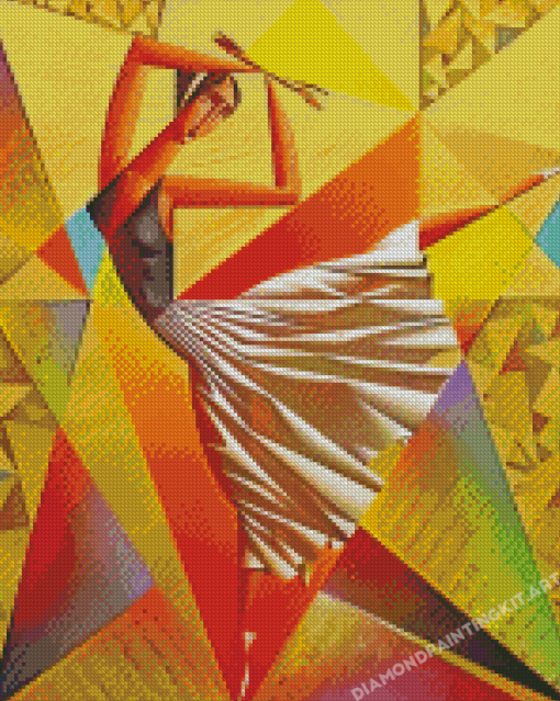 Cubism Dancer Diamond Paintings