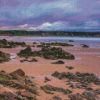 Cullen Beach Scotland Diamond Paintings