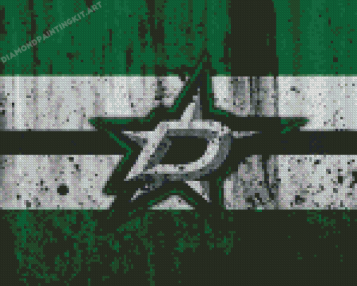 Dallas Stars Logo Diamond Paintings