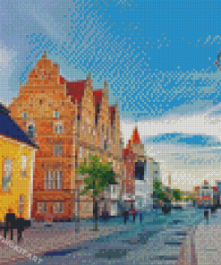 Denmark Aalborg Town Diamond Paintings