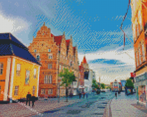 Denmark Aalborg Town Diamond Paintings