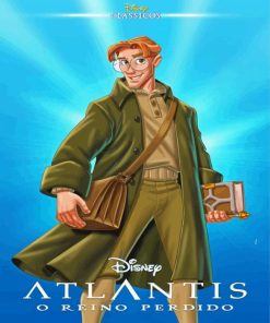 Disney Atlantis Milo Thatch Diamond Paintings