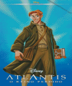 Disney Atlantis Milo Thatch Diamond Paintings