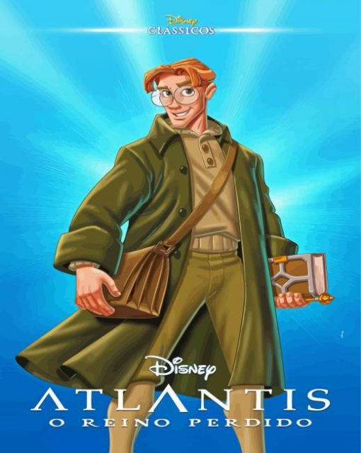 Disney Atlantis Milo Thatch Diamond Paintings