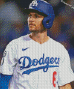 Dodger Baseball Player Diamond Paintings