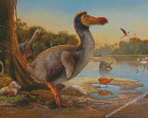 Dodo Bird Diamond Paintings