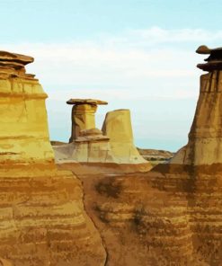 Drumheller Landscape Diamond Paintings