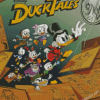 DuckTales Disney Cartoon Poster Diamond Paintings