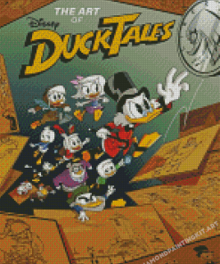 DuckTales Disney Cartoon Poster Diamond Paintings