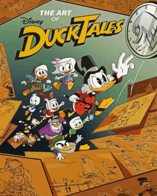 DuckTales Disney Cartoon Poster Diamond Paintings