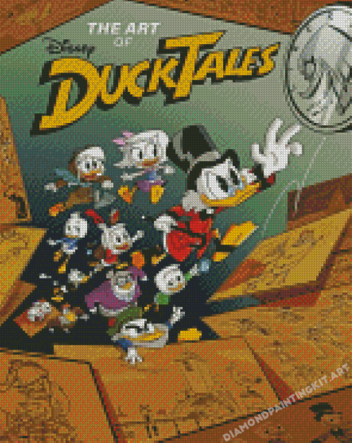 DuckTales Disney Cartoon Poster Diamond Paintings