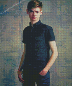 English Actor Thomas Brodie Sangster Diamond Paintings