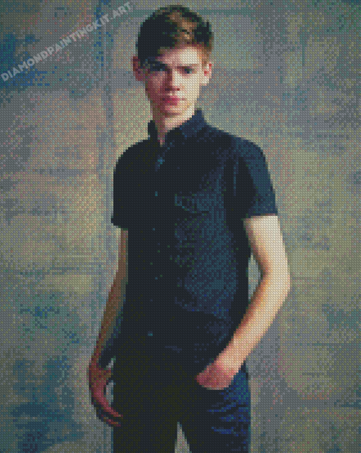 English Actor Thomas Brodie Sangster Diamond Paintings