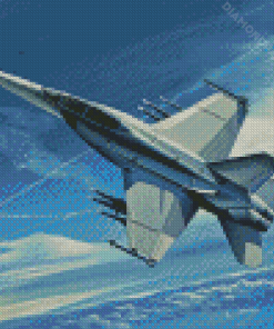 F 18 Airplane Diamond Paintings