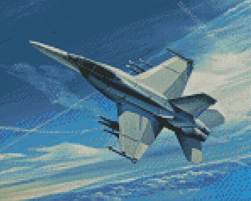 F 18 Airplane Diamond Paintings