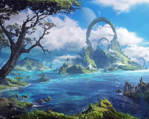 Fantasy Landscape Diamond Paintings