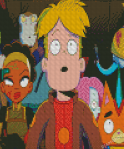 Final Space Characters Diamond Paintings