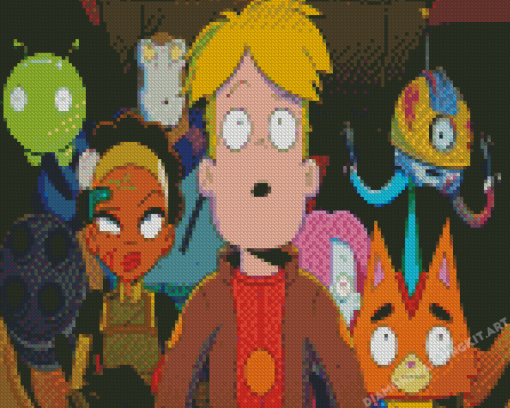 Final Space Characters Diamond Paintings