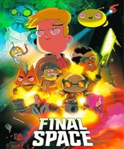 Final Space Illustration Diamond Paintings