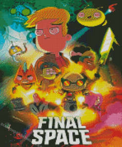 Final Space Illustration Diamond Paintings