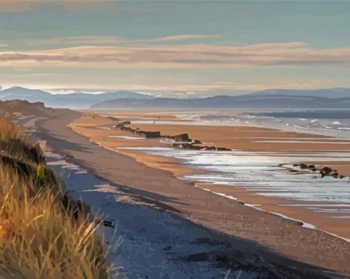 Findhorn Beach Bay Diamond Paintings