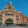 Flinders Street Railway Station Australia Diamond Paintings