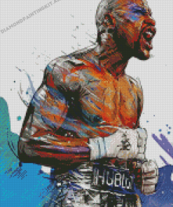 Floyd Mayweather Boxer Art Diamond Paintings