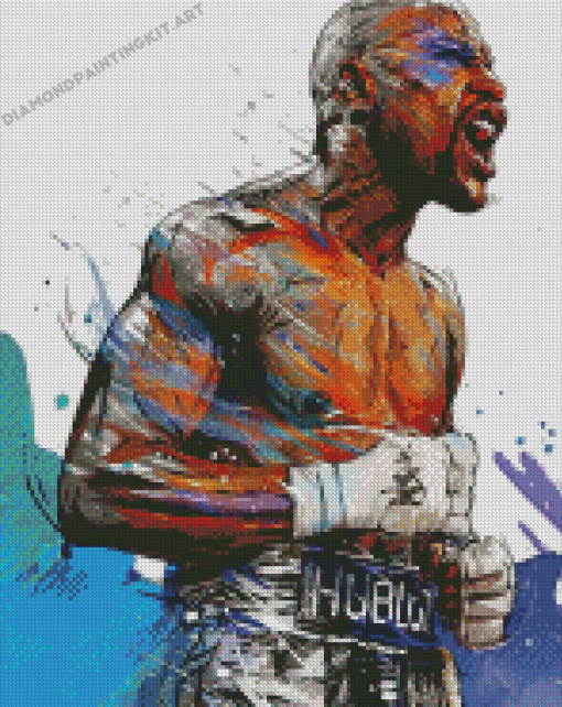 Floyd Mayweather Boxer Art Diamond Paintings