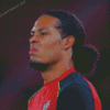 Footballer Virgil Van Dijk Diamond Paintings