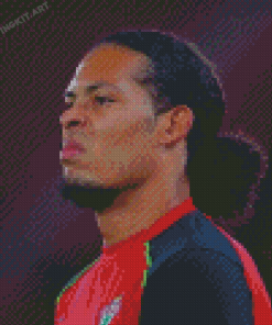 Footballer Virgil Van Dijk Diamond Paintings