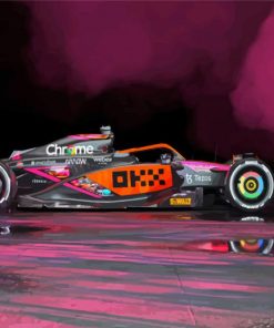 Formula 1 Mclaren Race Car Diamond Paintings