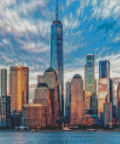 Freedom Tower City Buildings Diamond Paintings