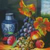 Fruits Basket Still Life Art Diamond Paintings