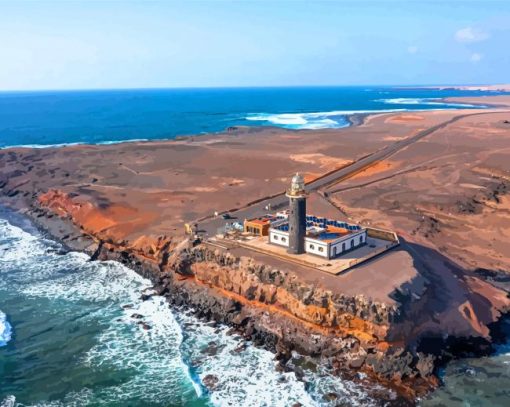 Fuerteventura Island Landscape Diamond Paintings