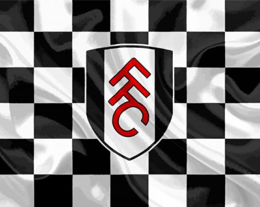 Fulham FC Flag Diamond Paintings