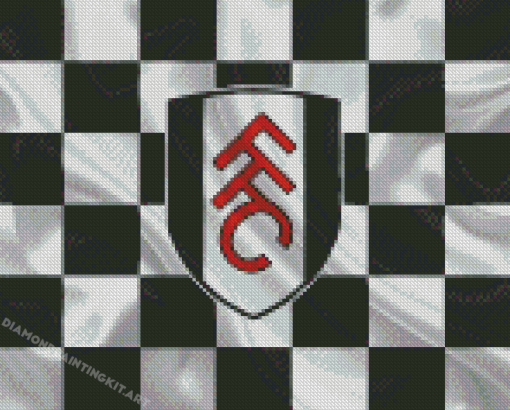 Fulham FC Flag Diamond Paintings