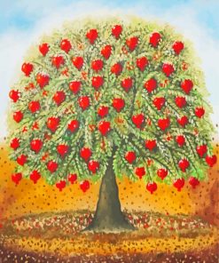 Garden Fruit Pomegranate Tree Diamond Paintings