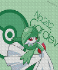 Gardevoir Species Diamond Paintings