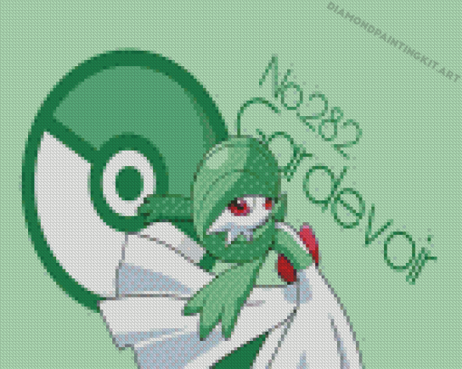 Gardevoir Species Diamond Paintings