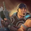 Gears Of War Marcus Fenix Diamond Paintings