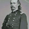 George Custer Black And White Diamond Paintings