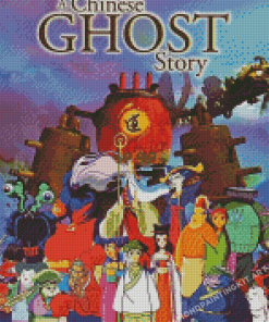 Ghost Story Anime Poster Diamond Paintings