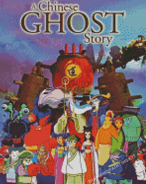 Ghost Story Anime Poster Diamond Paintings