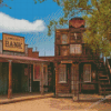 Ghost Town Art Diamond Paintings