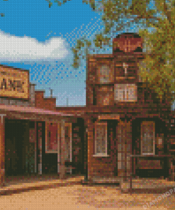 Ghost Town Art Diamond Paintings