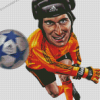 Goalkeeper Petr Cech Caricature Diamond Paintings